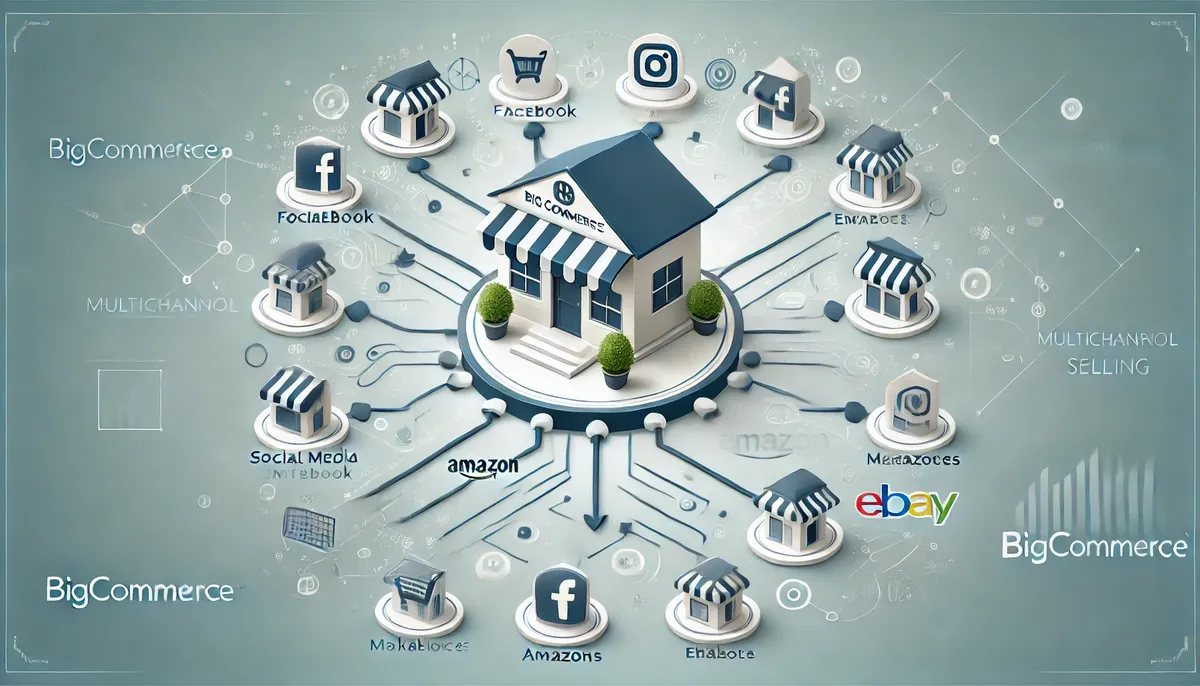 Cómo la plataforma de comercio electrónico BigCommerce Facilita la Venta Multicanal