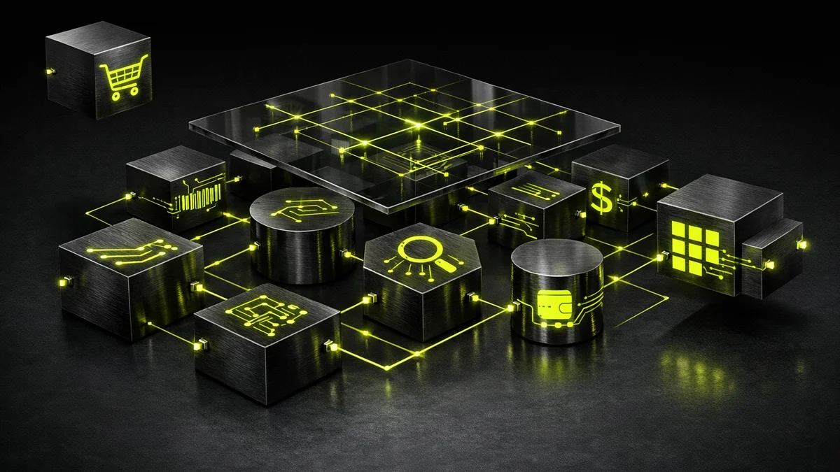 Arquitectura composable commerce modular para ecommerce enterprise