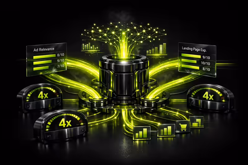 Google Ads ROAS +400%: accountstructuur en biedstrategie