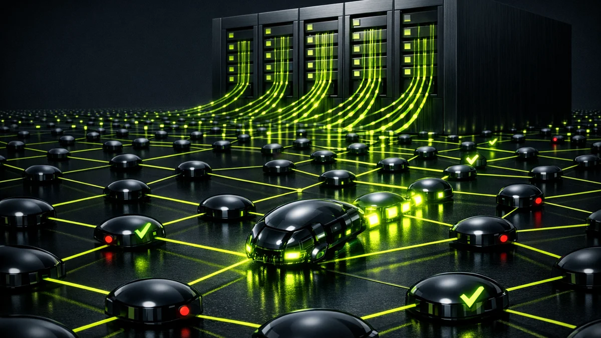 Visualizacion del proceso de indexacion web y rastreo de Google con nodos conectados